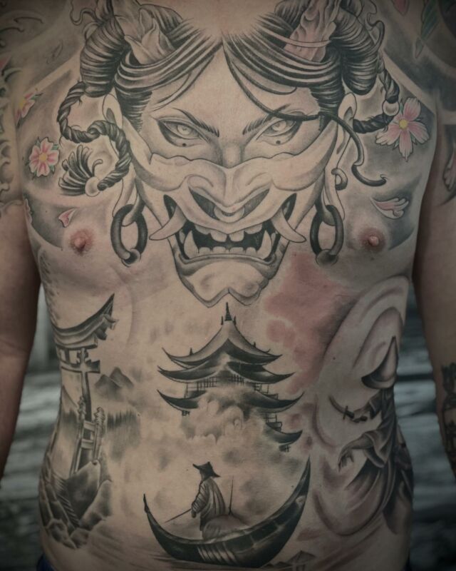Bunte Grüsse, Lemme. #tattoo #tattoos #ink #soft #softtattoo #blackandgreytattoo #asiatattoo #bodysuit #tattoopotsdam @body_temple_potsdam @cheyenne_tattooequipment @believatattoo #love